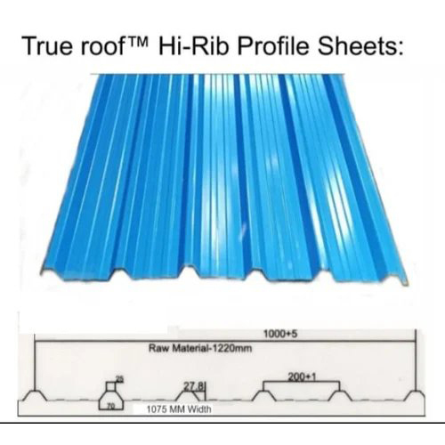 Pre Coated Roofing Sheet - Pattern: Plain