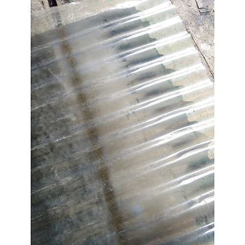 Fiber Corrugated Sheet - Color: Gray