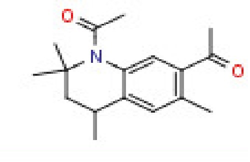 1-(1-Acetyl-2,2,4,6-tetramethyl-1,2,3,4- tetrahydroquinolin-7-yl)ethanone