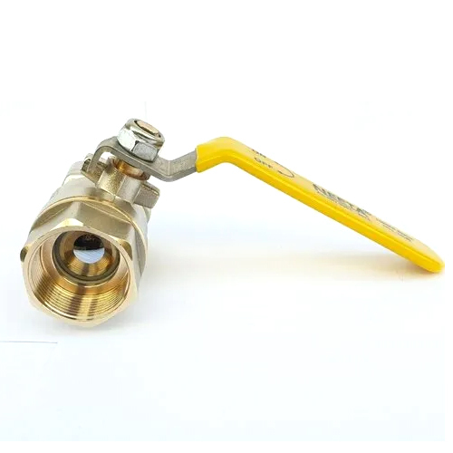 8Mm Brass Ball Valve - Color: Silver