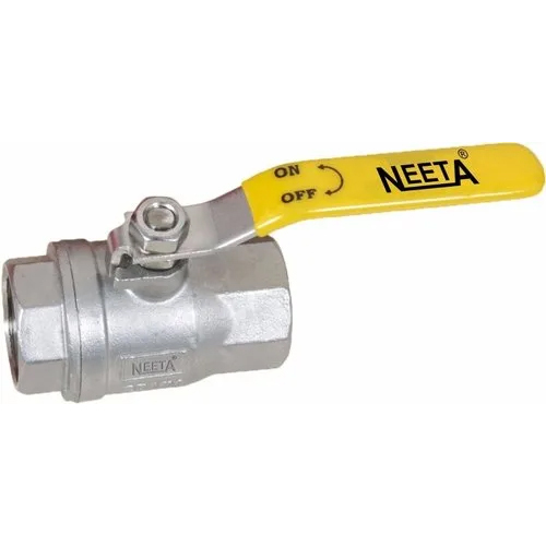 Threaded End Ball Valve - Color: Silver