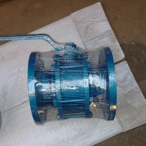 Flanged Ball Valve - Brass, Cast Iron & Stainless Steel | 1/2-3 Inch, Blue Polished Finish, Flanged Connection, 20 to 120Â°C Heat Range