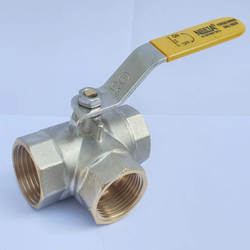 3 Way Forged Brass Ball Valve