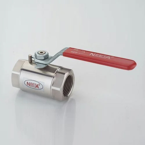 High Pressure Ball Valves - Color: Silver