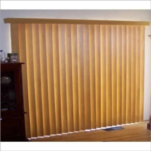 Brown Pvc Vertical Blind By Solex Interior