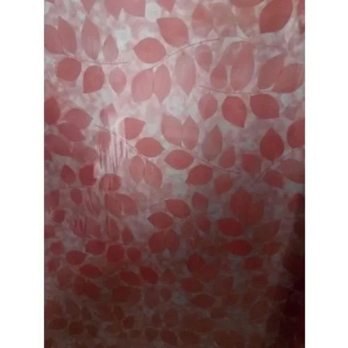 Designer Pvc Film - Color: Red