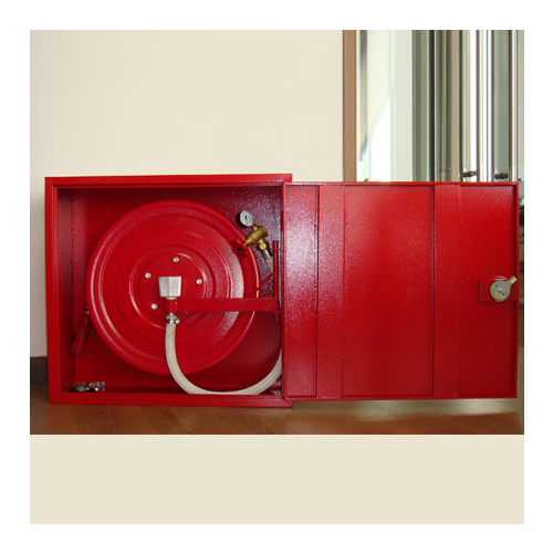Red FRP Fire Hose Box