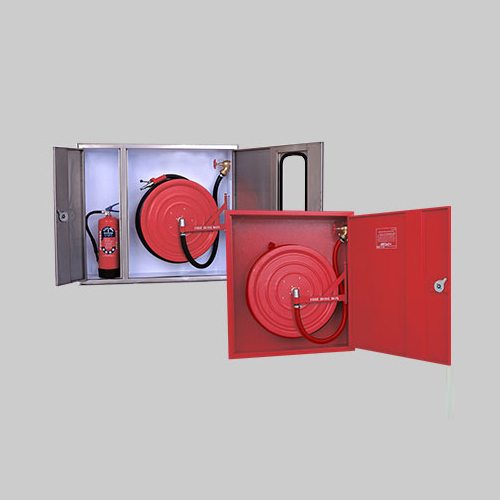 Red FRP Fire Hose Box
