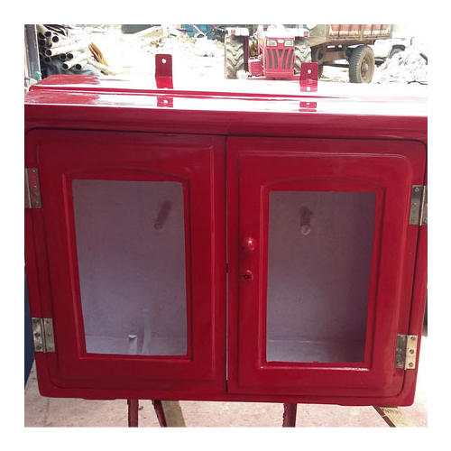 Red FRP Fire Hose Box