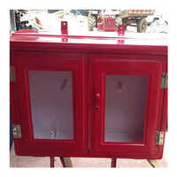 Red FRP Fire Hose Box