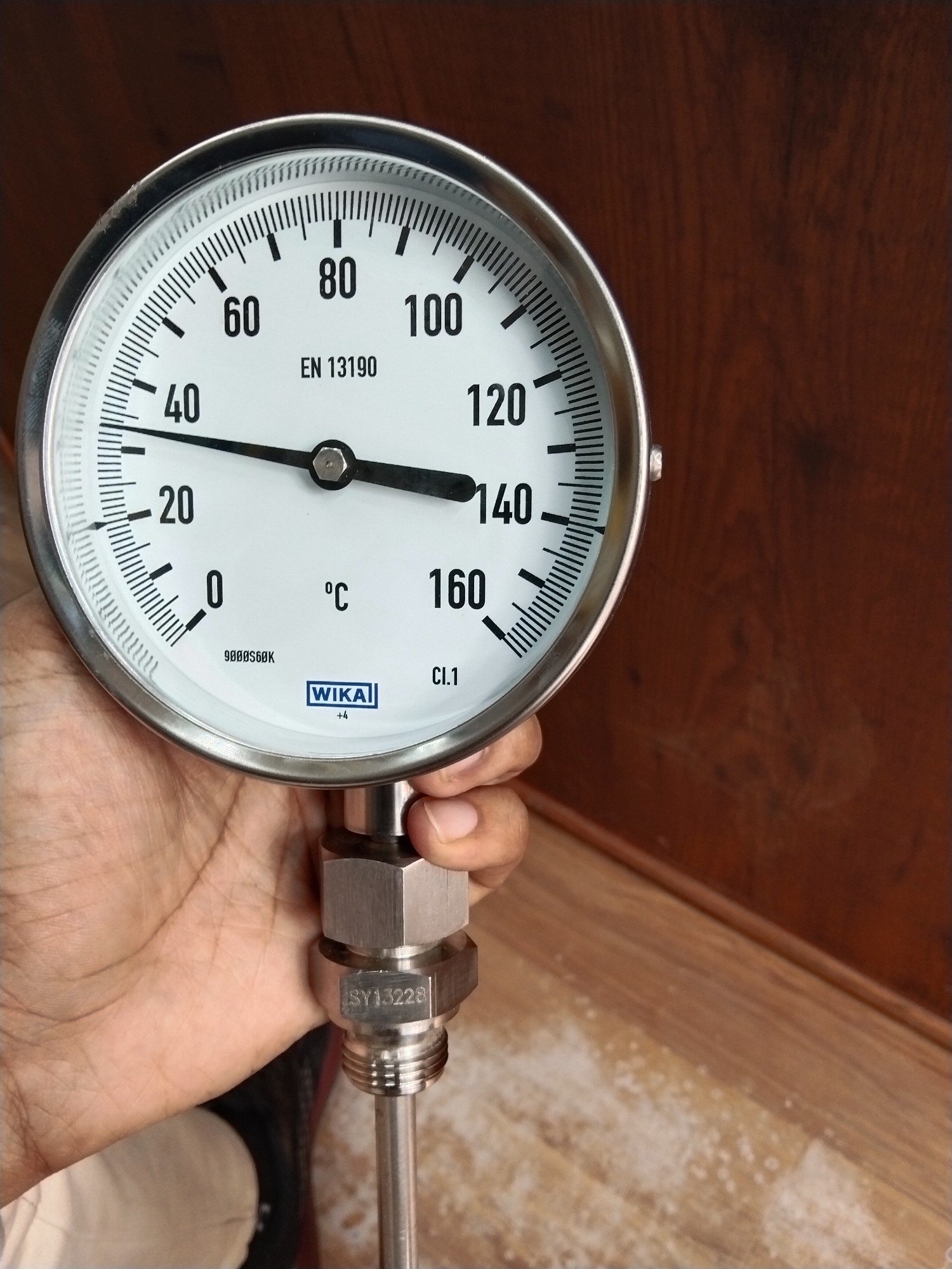 Wika Make Every Angle Ss Temp Gauge