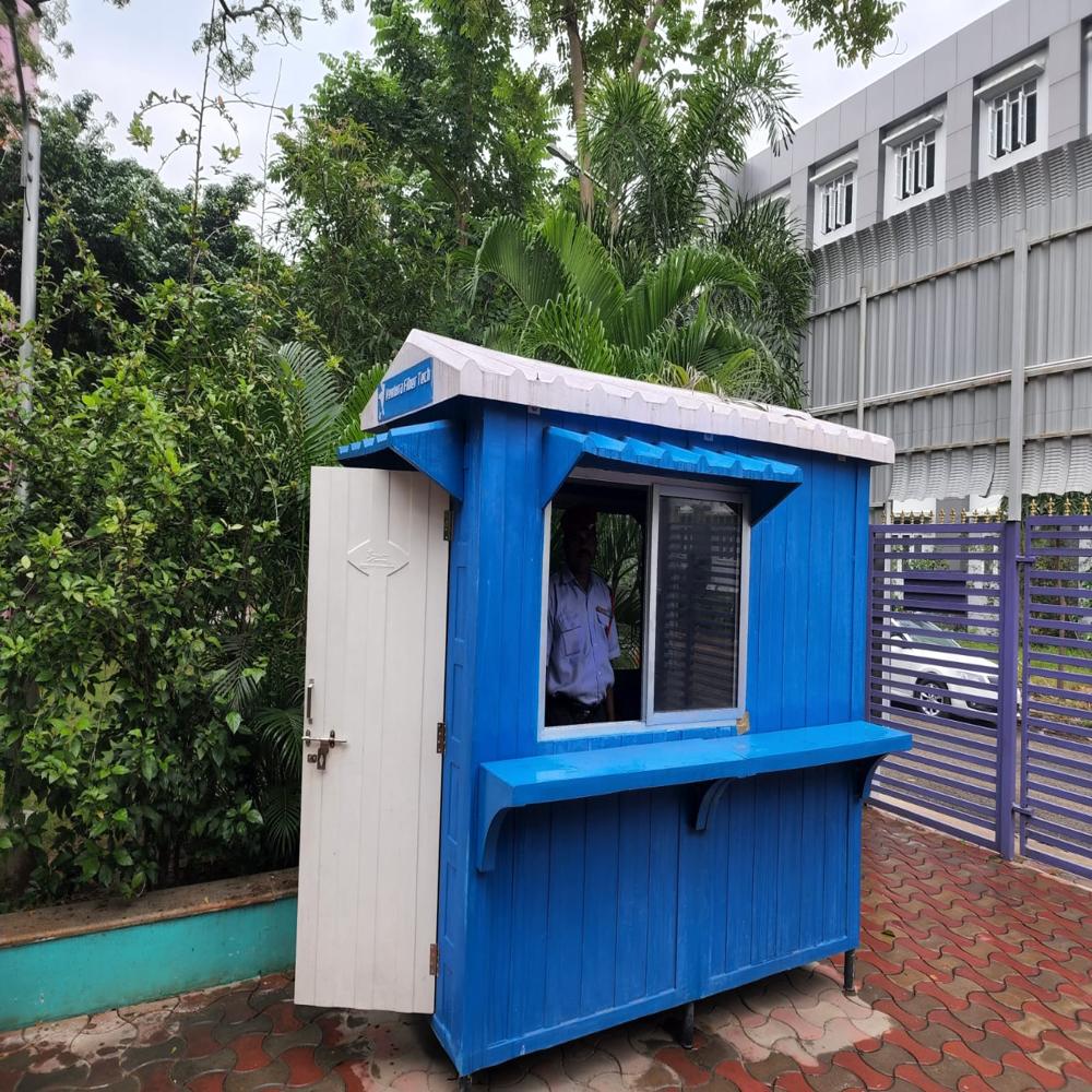 Frp Watchman Booth Cabin - Color: White