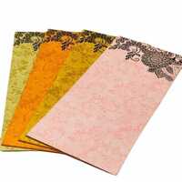 Shagun Cash Envelopes - Designer Paper, 7 X 3.125 Inches | Good Quality, Printed Style