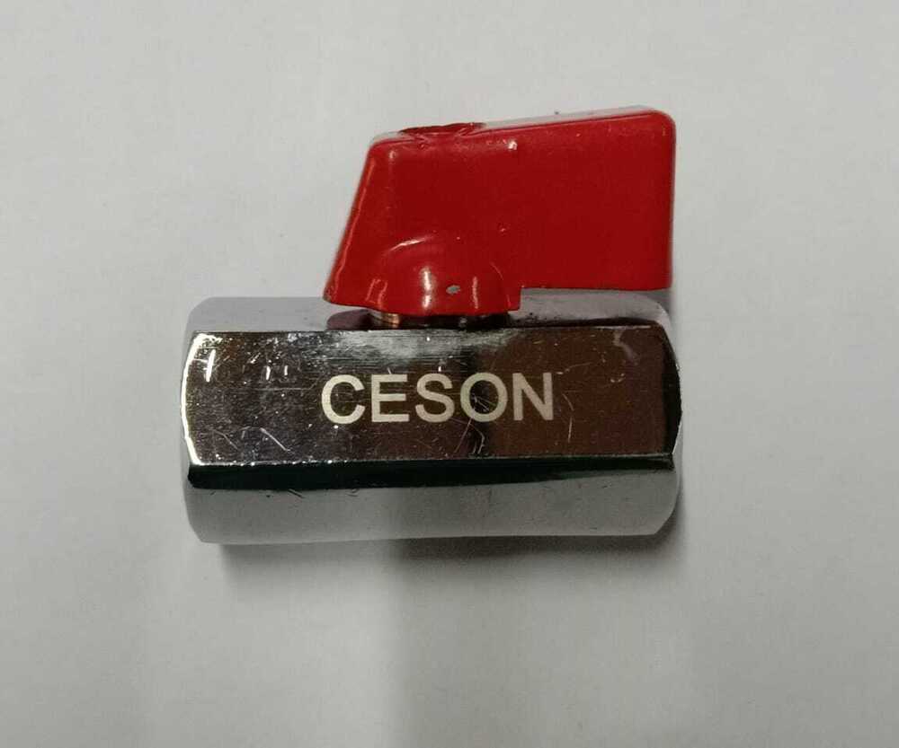 Silver Brass Mini Ball Valves