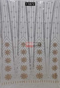 Daman Sequins Georgette Fabric for Lehenga, Anarkali, Gown & Saree