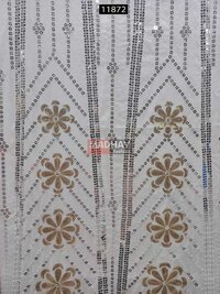 Daman Sequins Georgette Fabric for Lehenga, Anarkali, Gown & Saree