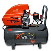 Electric Air Compressor - 50 Ltr Mild Steel 240V Power 12-Month Warranty for Industrial Use