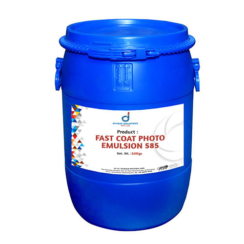 585 50kg Fast Coat Photo Emulsion