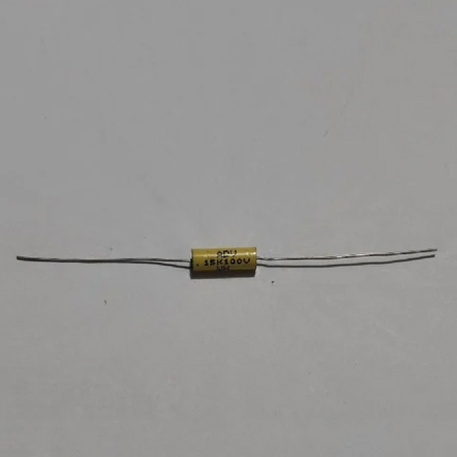 Polycarbonate Axial Film Capacitor - Capacitance: 1 Uf