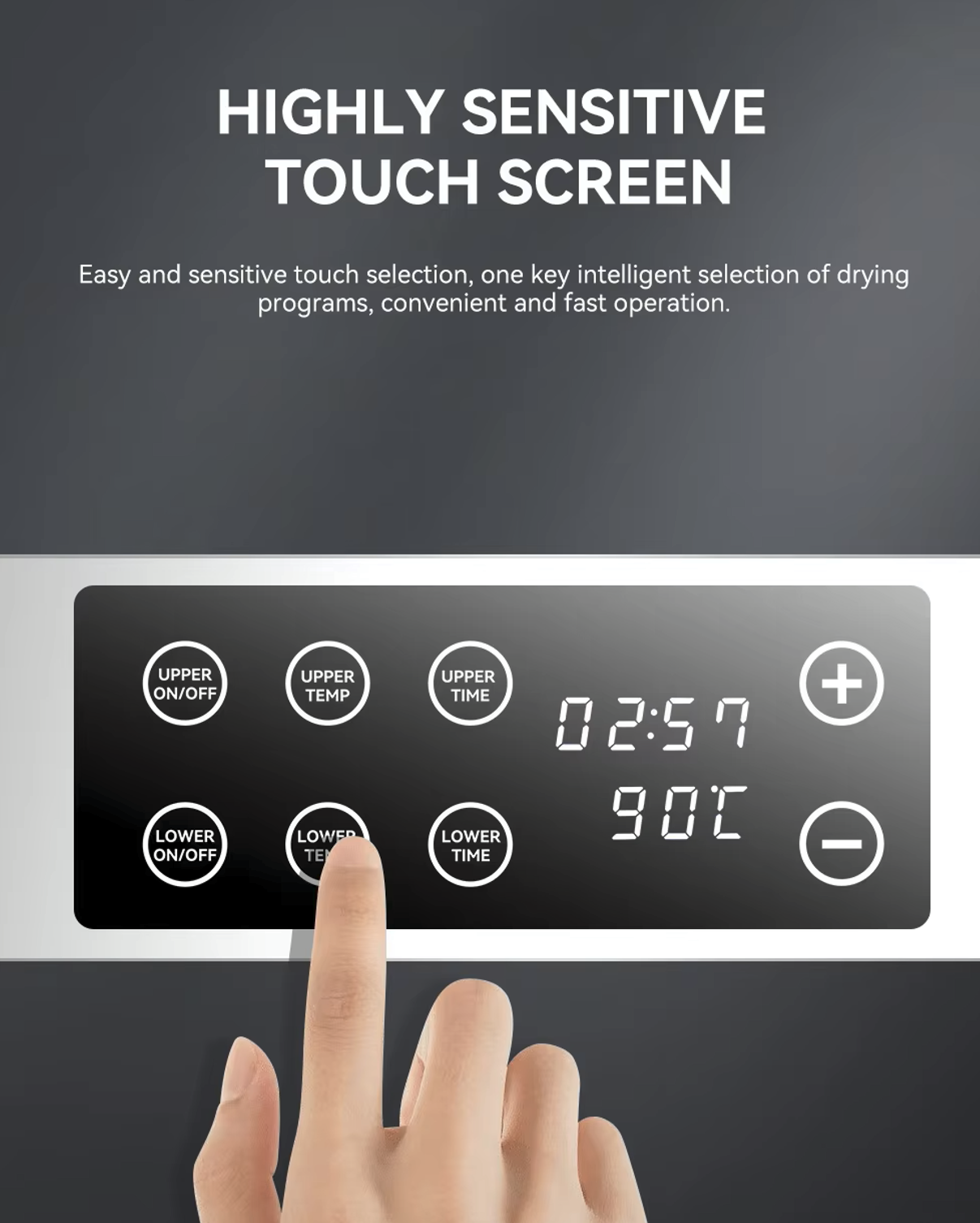 304SS 80 Trays Commercial Cook Food Vegetable Drying Dehydrator Machine