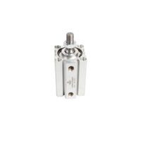 Ss Compact Cylinder - Aluminum, Different Sizes Available | Sealed For Dust Protection, Versatile Industrial Use With Rod