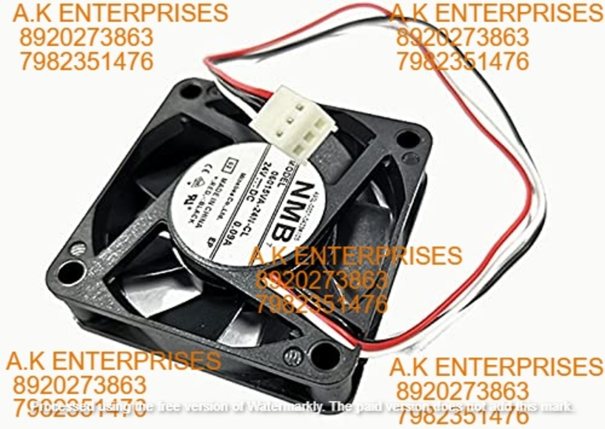 NMB 06015VA-24N-CL 24V 0.09A 3-Wire 6015 Cooling Fan