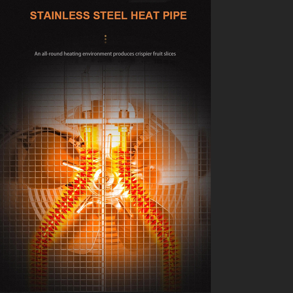 Digital Control 30 Stainless Steel Trays Commercial Cook Food Fruit Drying Machine