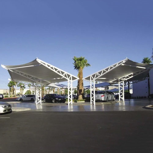 Tensile Roof Car Parking Structure