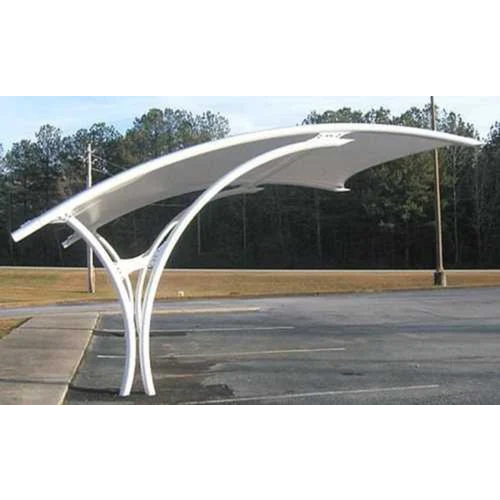 Designer Car Parking Tensile Structure - Coating Type: Paint Coated