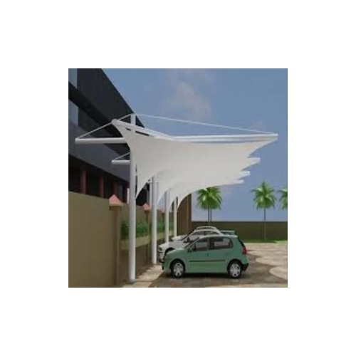 PVC Car Parking Tensile Structure