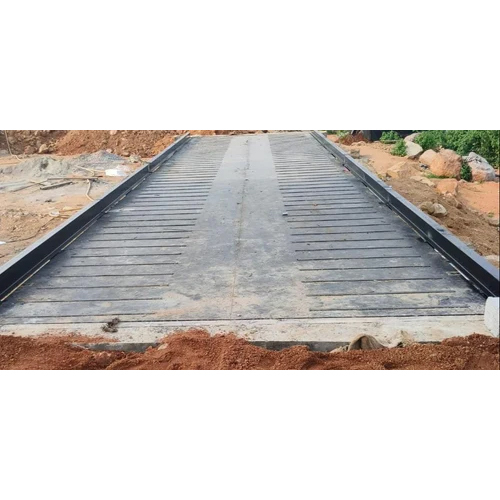 20 Ton Pitless Weighbridge - Color: Silver