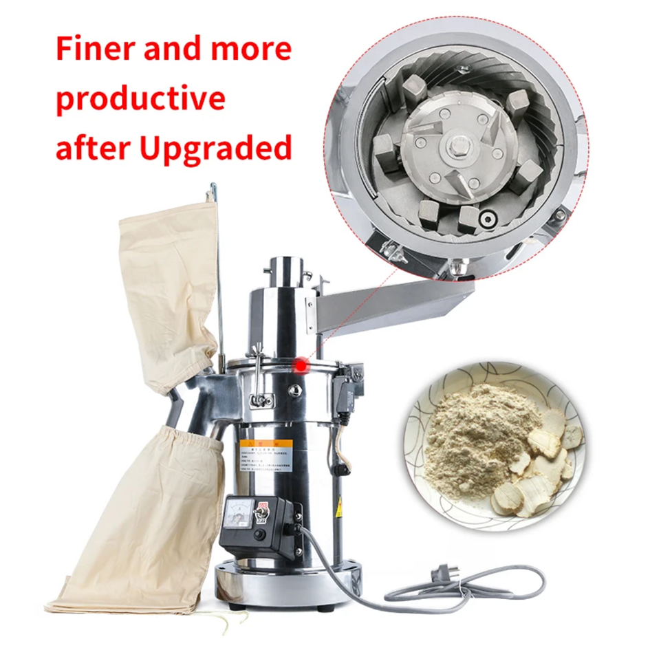 3HP Air Cool Spices Dehydrated Vegetable Grinding Hammer Mill Machine