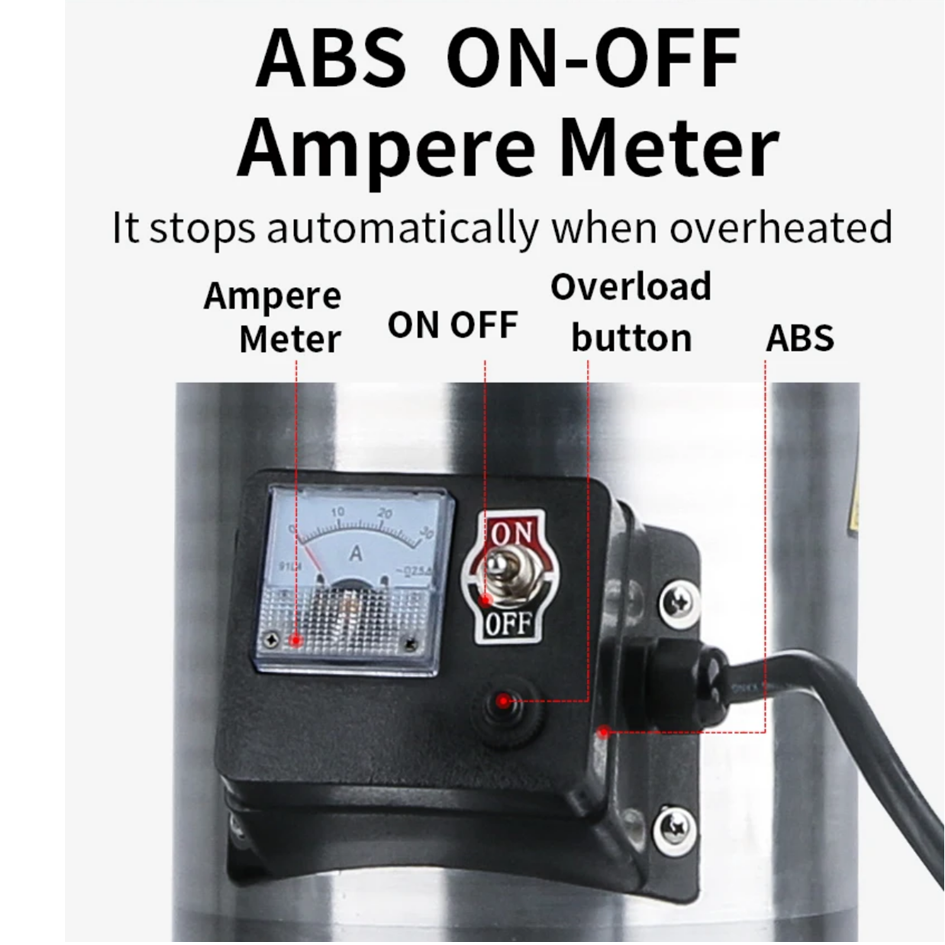 3HP Air Cool Spices Dehydrated Vegetable Grinding Hammer Mill Machine