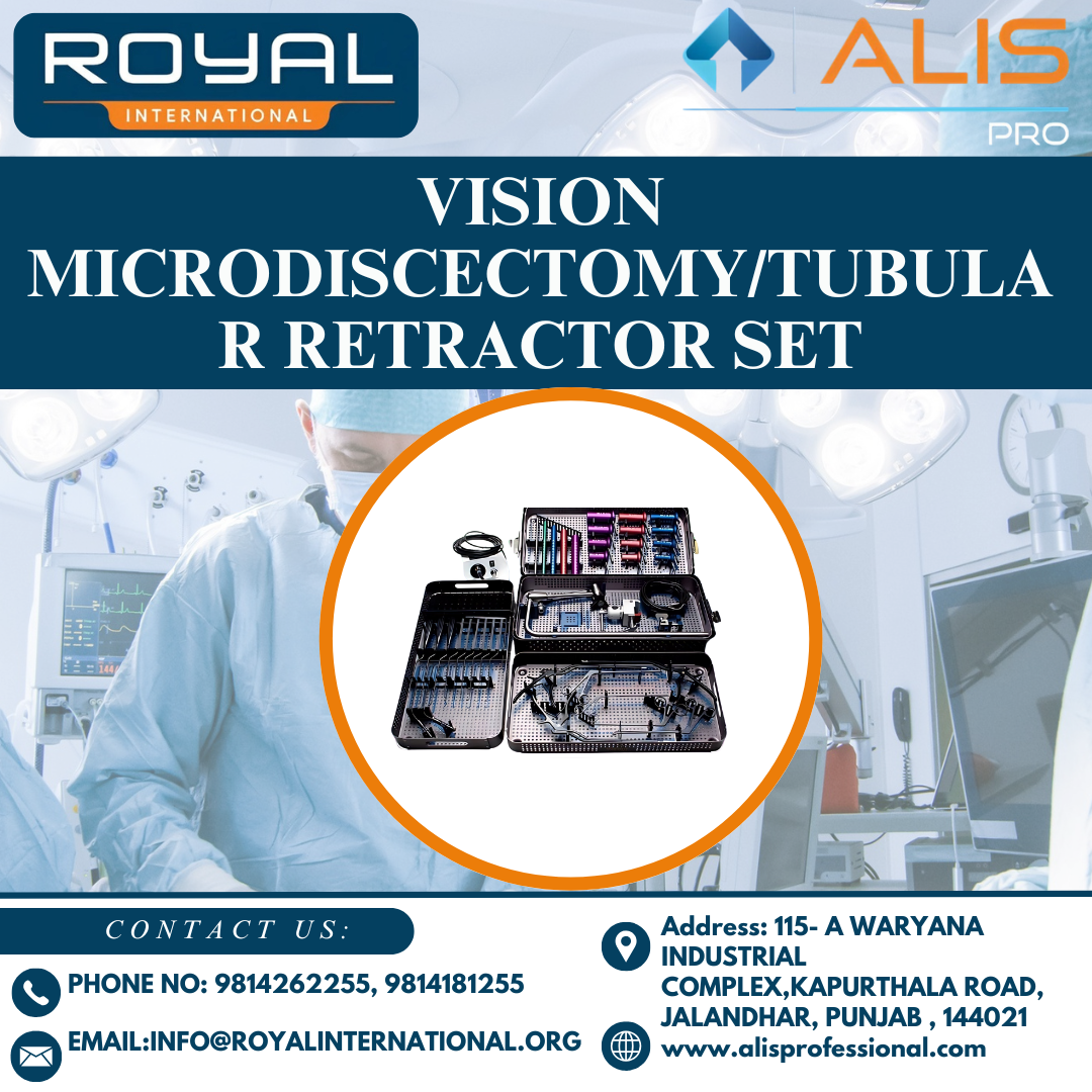 Vision Microdiscectomy/Tubular Retractor Set