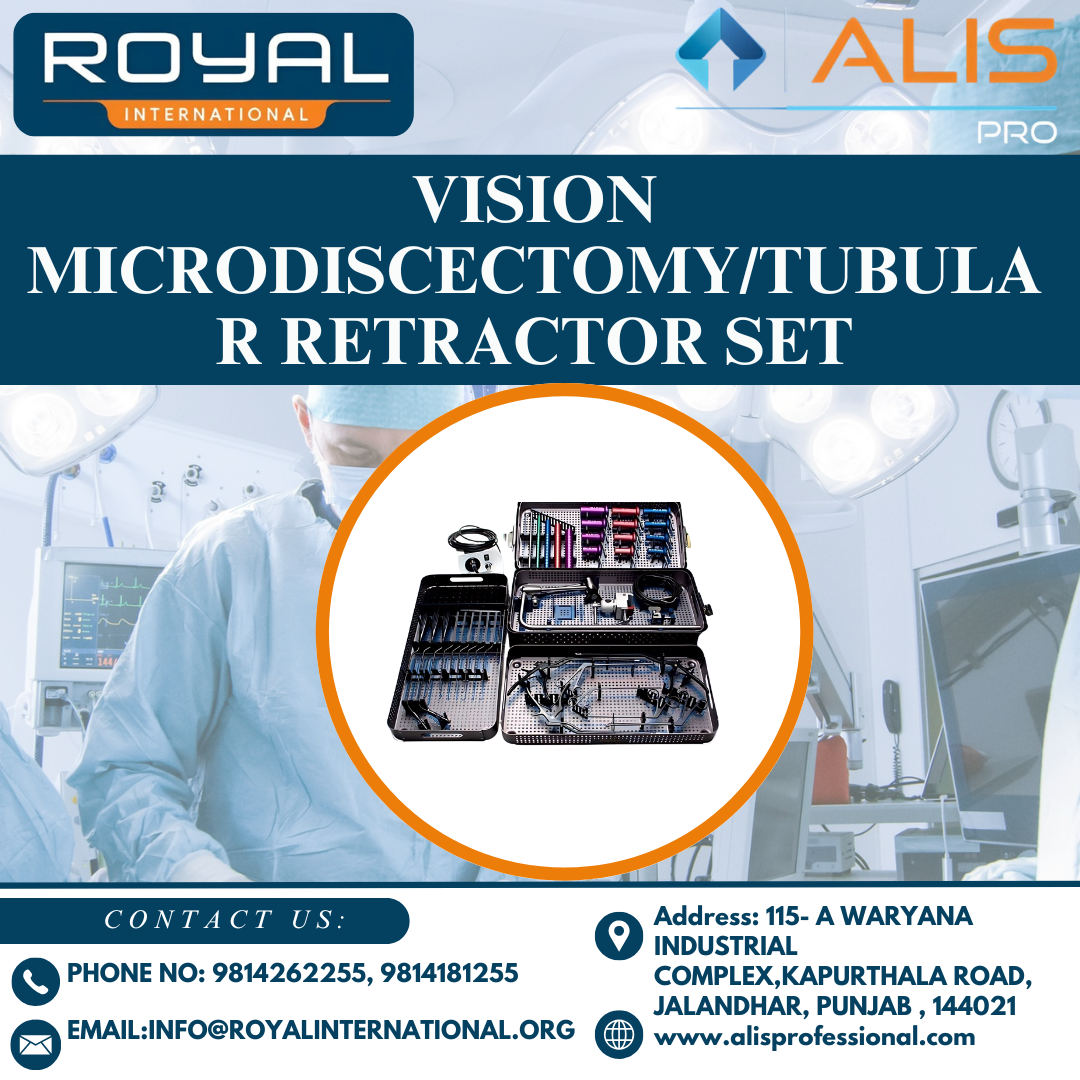 Vision Microdiscectomy/tubular Retractor Set