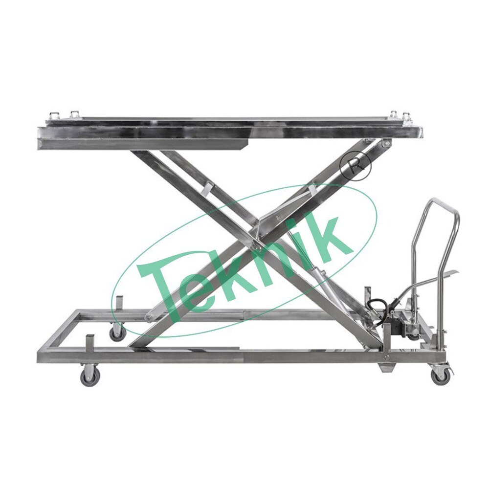 Manual Hydraulic Mortuary Lift