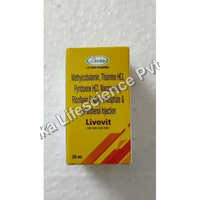 Livovit Inj - Multi Vitamin Liquid Injection | Suitable For Adults, As Directed By Physician
