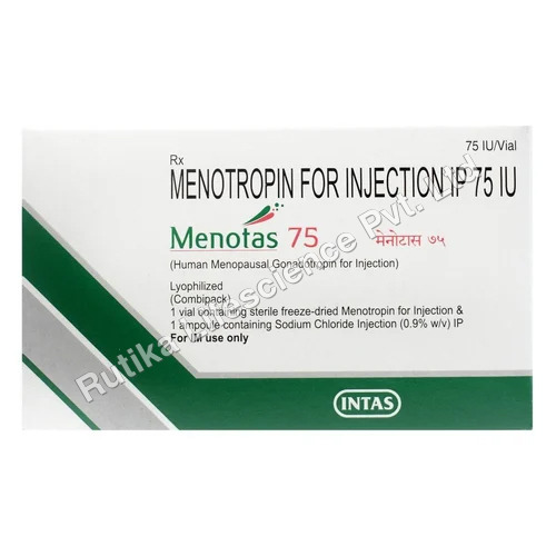 Menotas Menotropin Hp 75 Iu Injection - Dosage Form: Liquid