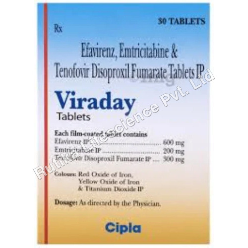 Viraday Tablets - 30 Tablets | General Medicines for Adults, As Directed By Physician