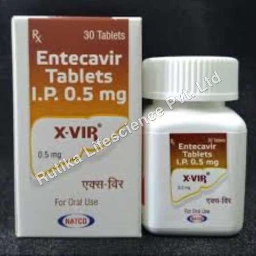 Xvir 0.5Mg Tablet - Suitable For: Adults