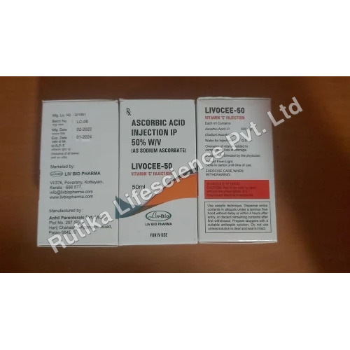 Ascorbic Acid Injection - Dosage Form: Liquid