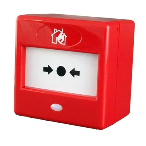 Manual Call Point Fire Alarm - Color: Red