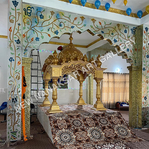 Sikh Temple Palki Sahib in Fiberglass