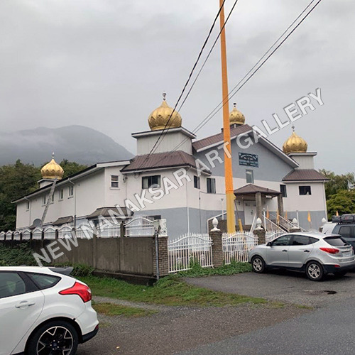 Dome for Sikh Gurudwara