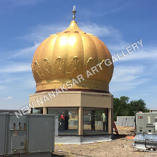 Fiberglass Gurudwara Gumbad - Product Type: Dome