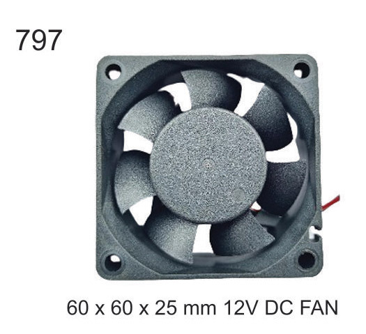 60X60X25 MM 12V DC FAN