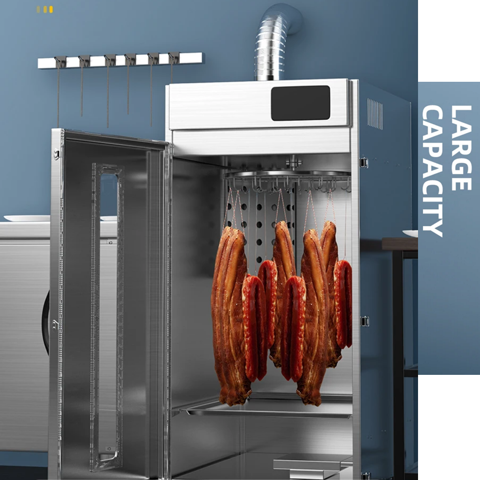 304SS Digital Electric Smoker Commercial Meat Fish Dehydrator Dryer Machine