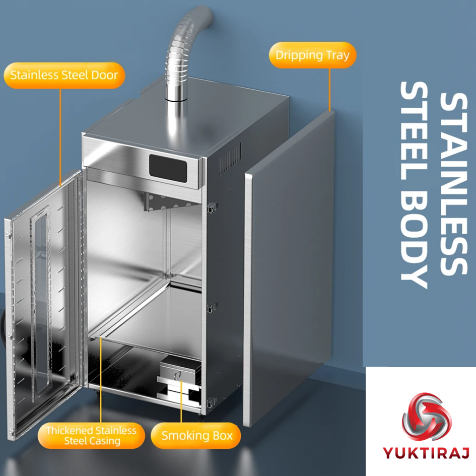 304SS Digital Electric Smoker Commercial Meat Fish Dehydrator Dryer Machine