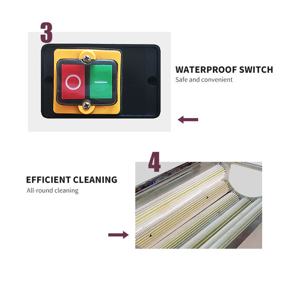 304SS Heavy Duty Commercial Rotating Vegetable Peeling Machine