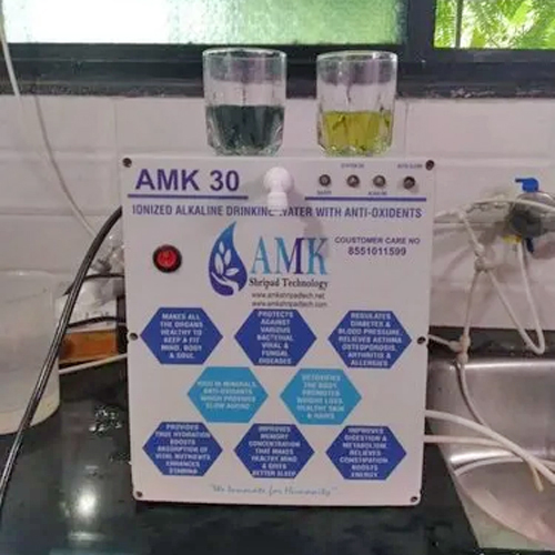 Amk Hydrogen Alkaline Water Ionizer - Installation Type: Wall Mounted